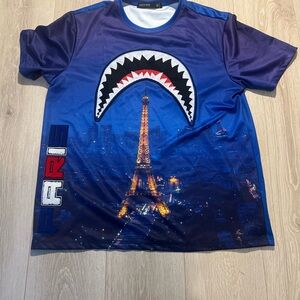 Hudson Jeans White and Blue Fabric